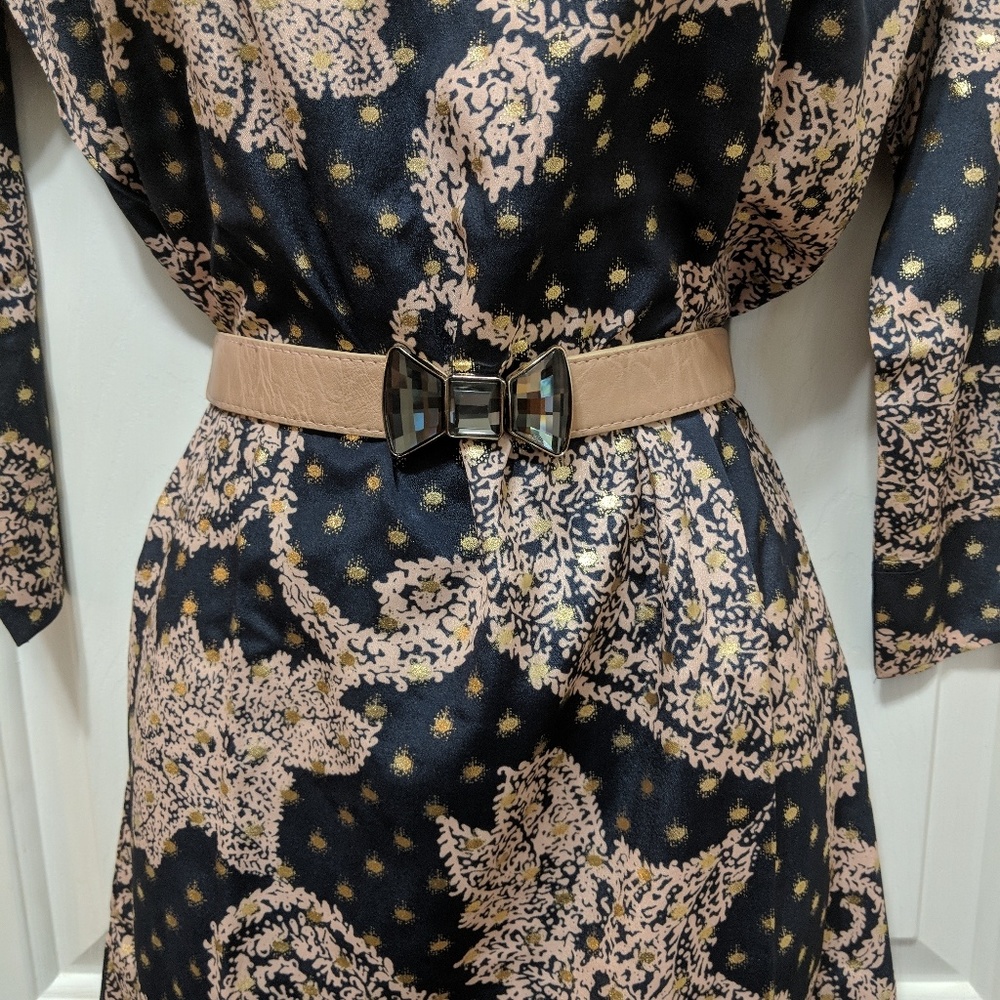 Tracy Negoshian Lela Paisley Dot Dress, Medium - Picture 4 of 8